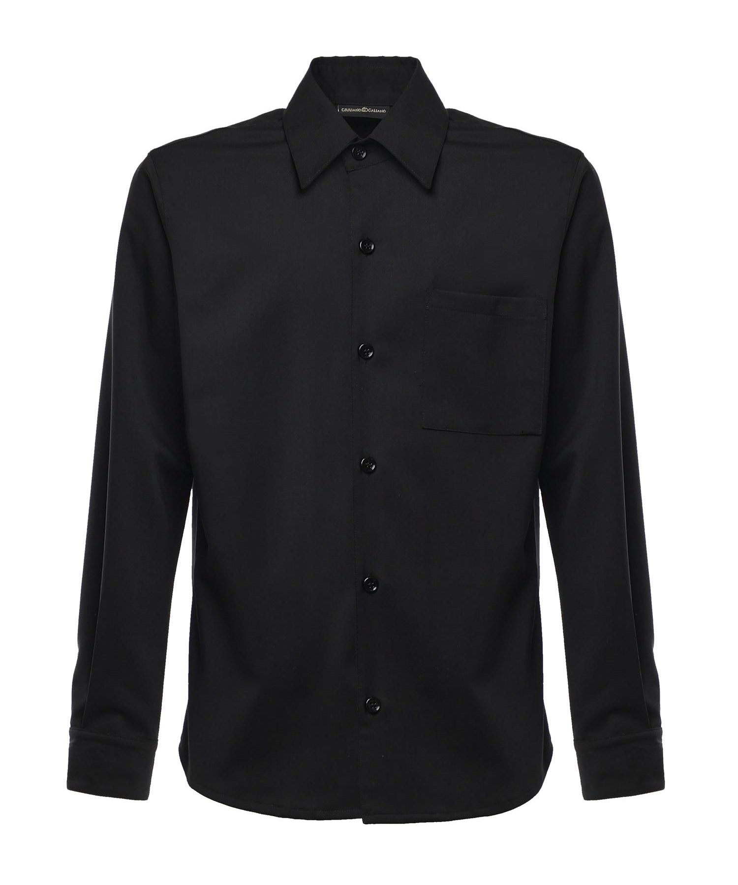 Camicia in misto cotone GABRY NERO GIULIANO GALIANO 