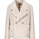 Giacca a pelliccia<BR/> GLW4SG303 PEARL GLOX 