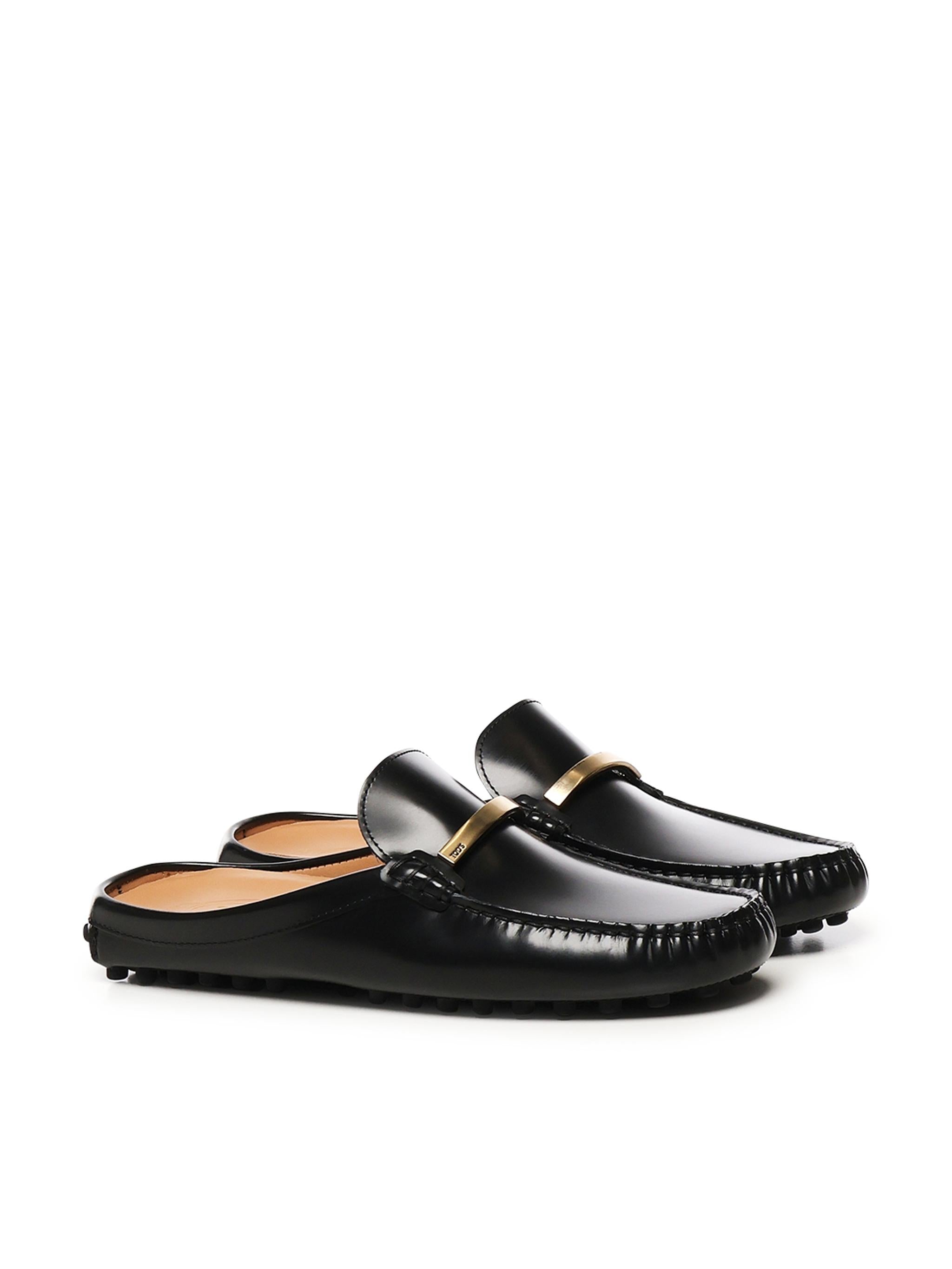 Gommino Sabot in Pelle XXW22L0IY70U18 B999 TOD'S 