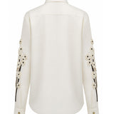 Camicia Argo con applicazioni floreali 2477343 682 KHAITE 