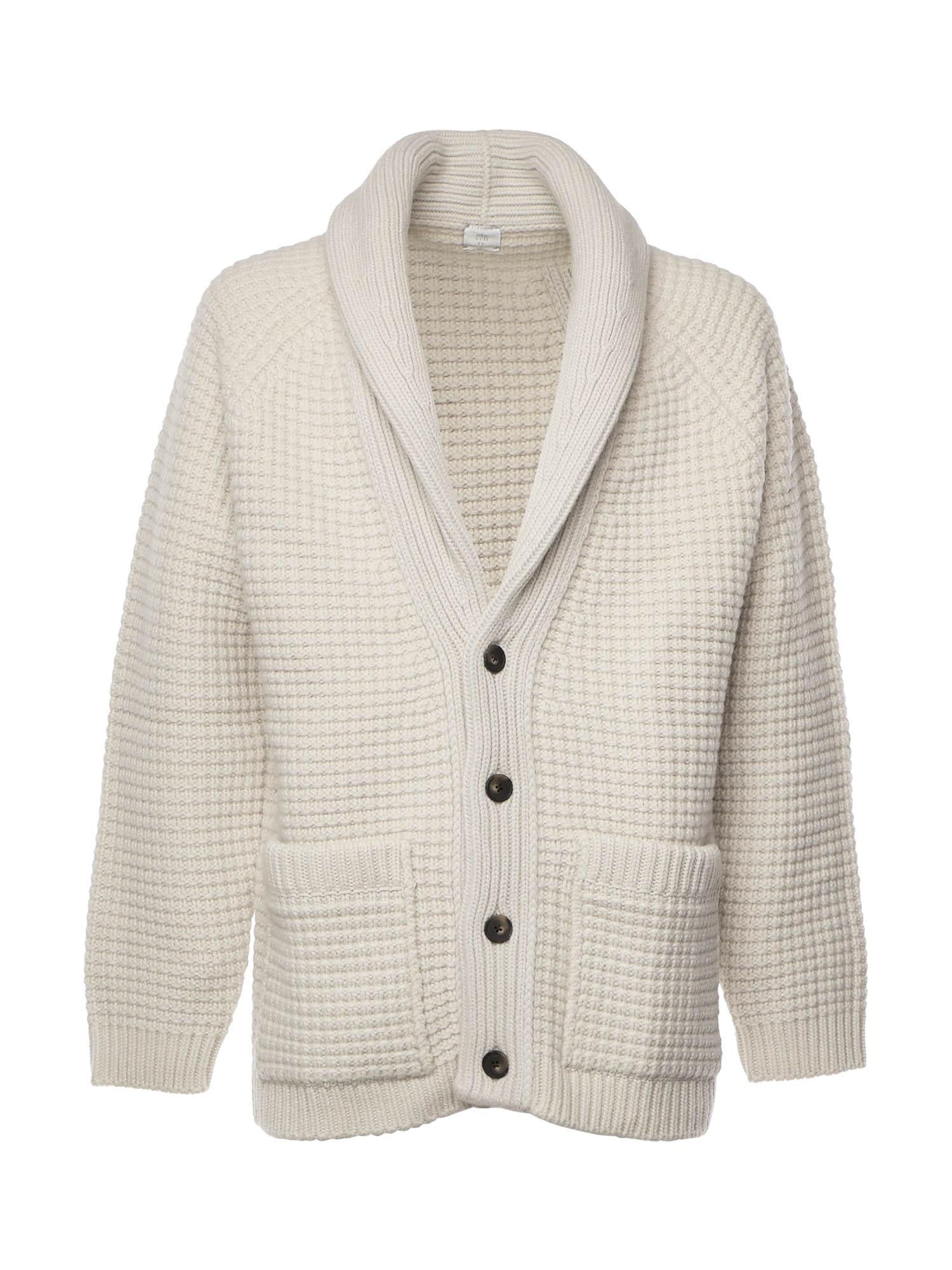 Cardigan in lana e cashmere<BR/> L71MAGL09MAG0L064 02 ELEVENTY 
