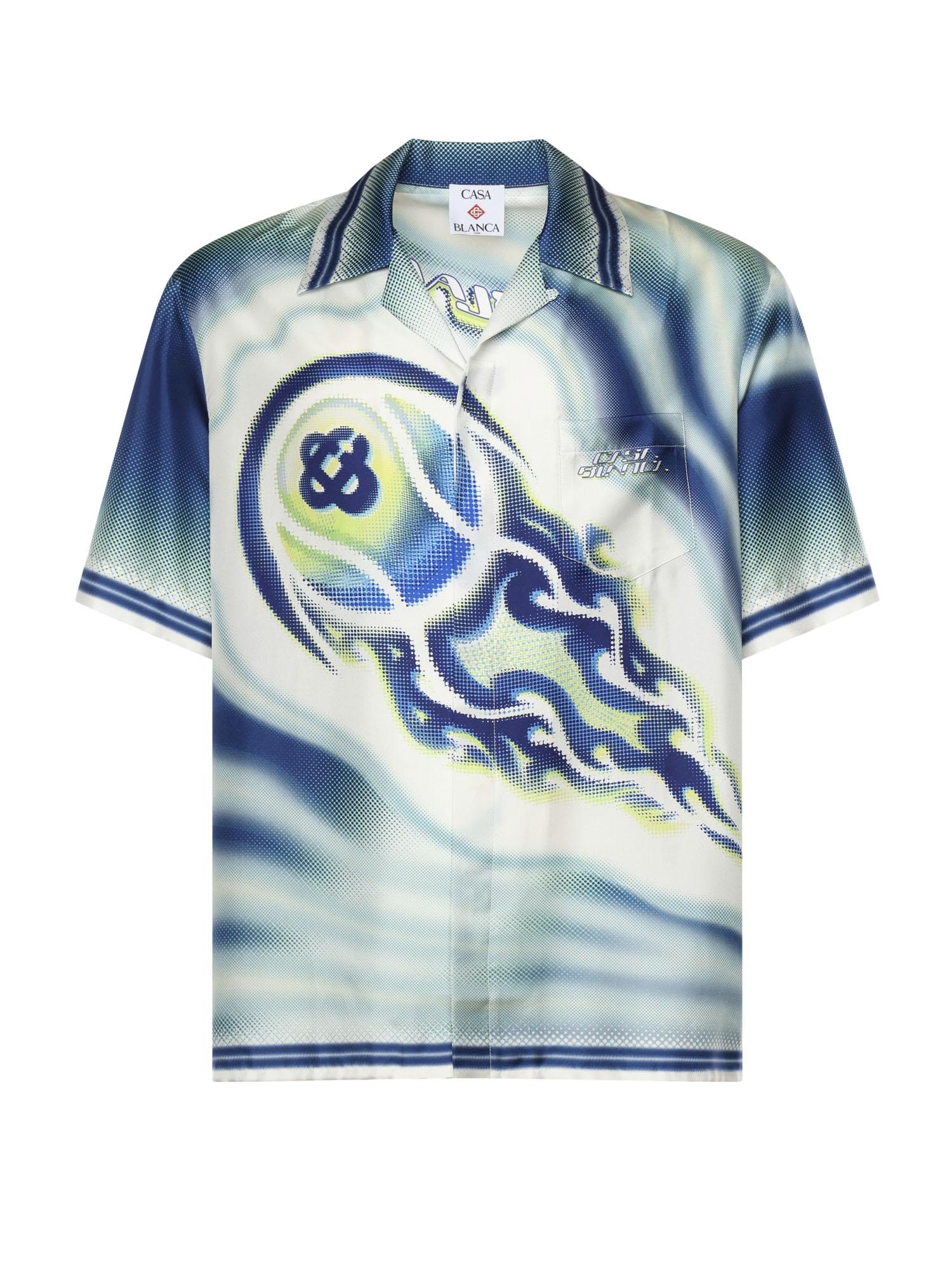 Camicia The art of the serve in seta MSP26SH003 06 CASABLANCA 