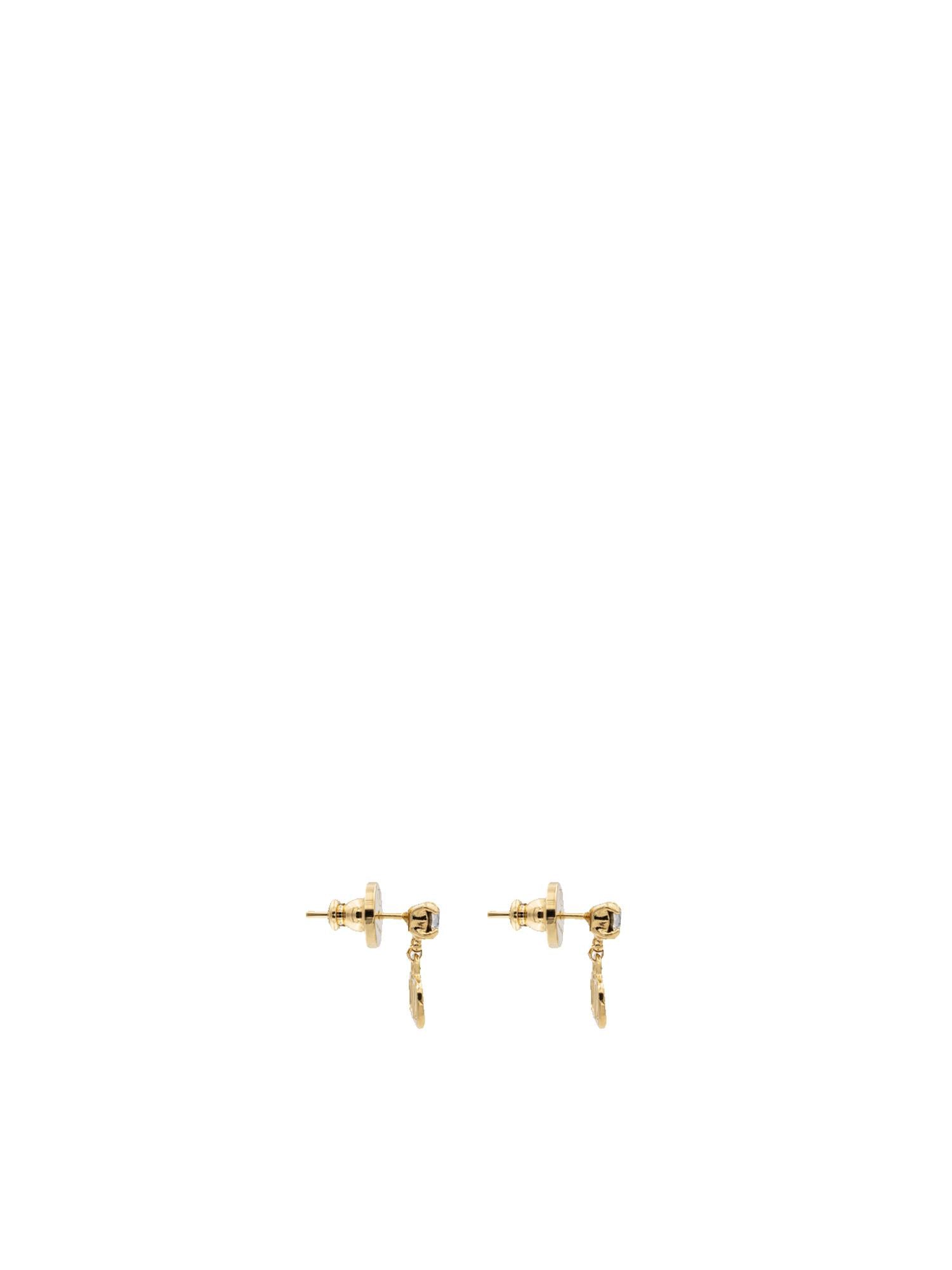 Orecchini VLogo Signature in metallo e cristalli Swarovski® 8W2J0H29 YCWMH5 VALENTINO GARAVANI 
