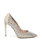 Décolleté in suede con cristalli CTAHIGP0 SUENND AQUAZZURA 