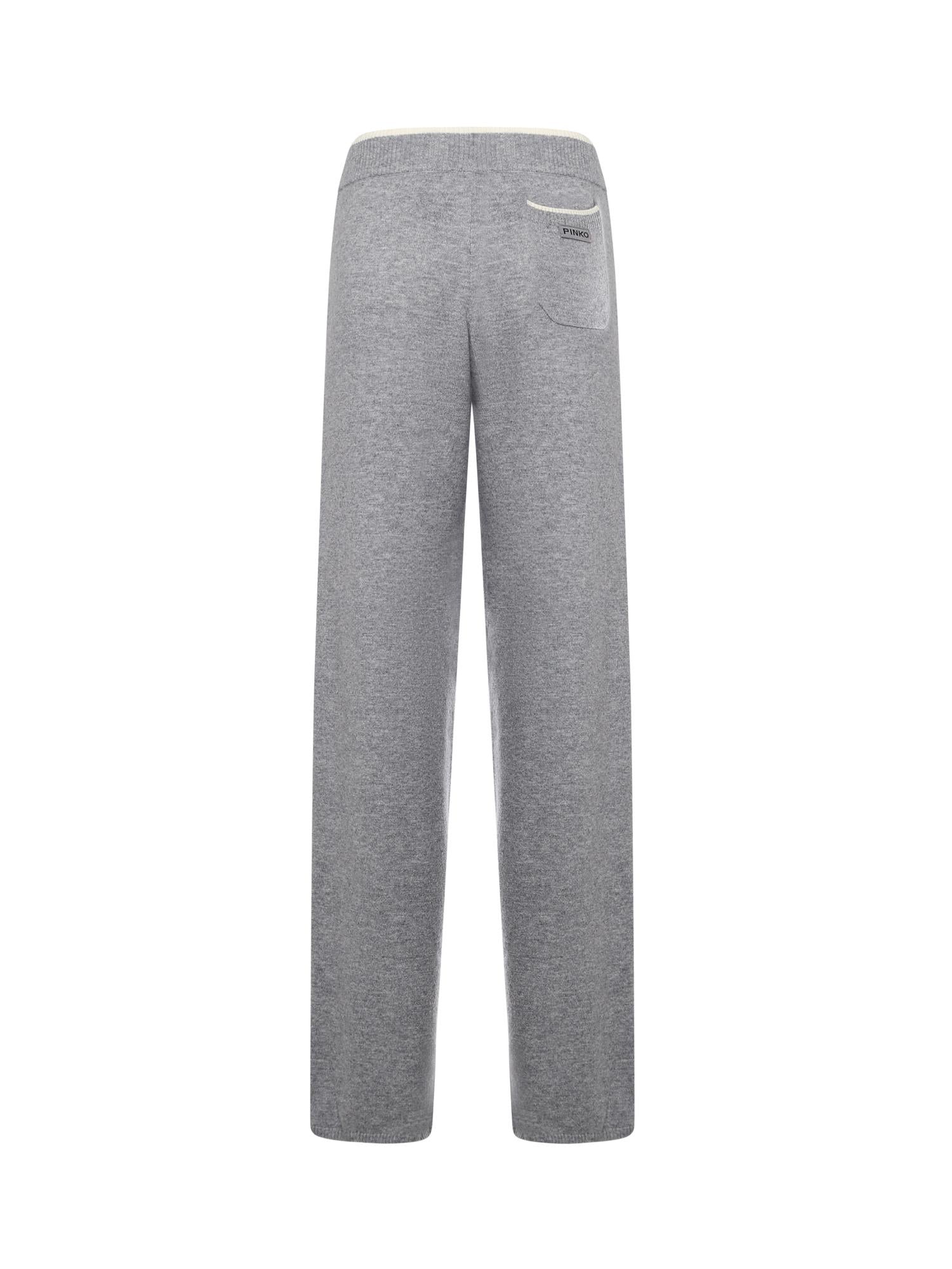 Pantalone Veraguas in lana e cashmere 105490 A2Q9II2 PINKO 