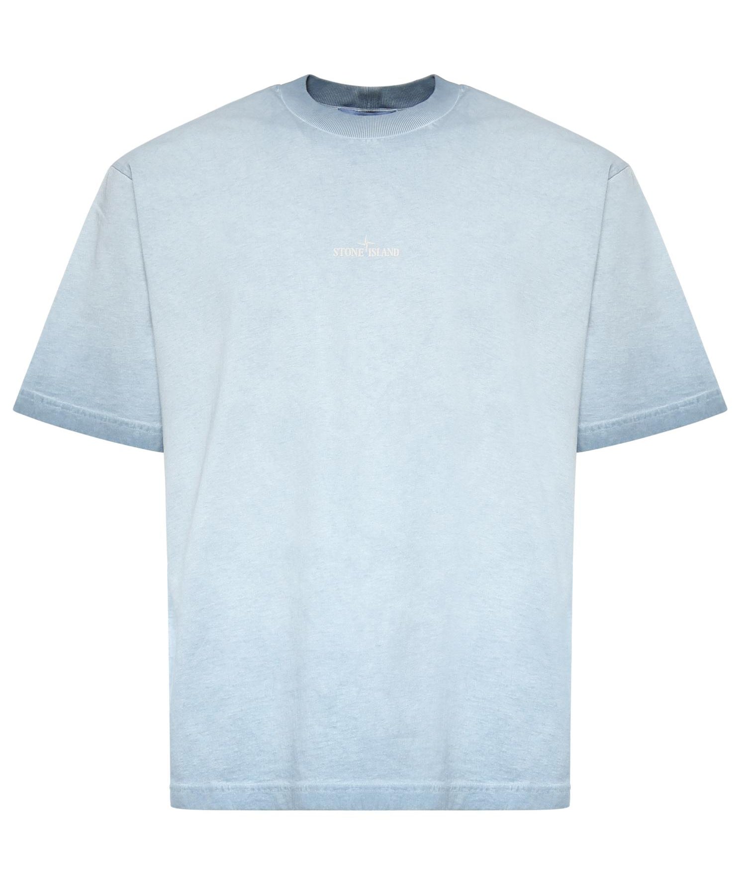 T-shirt con stampa Erosion in jersey di cotone L1S152100002 S0366V004A STONE ISLAND 