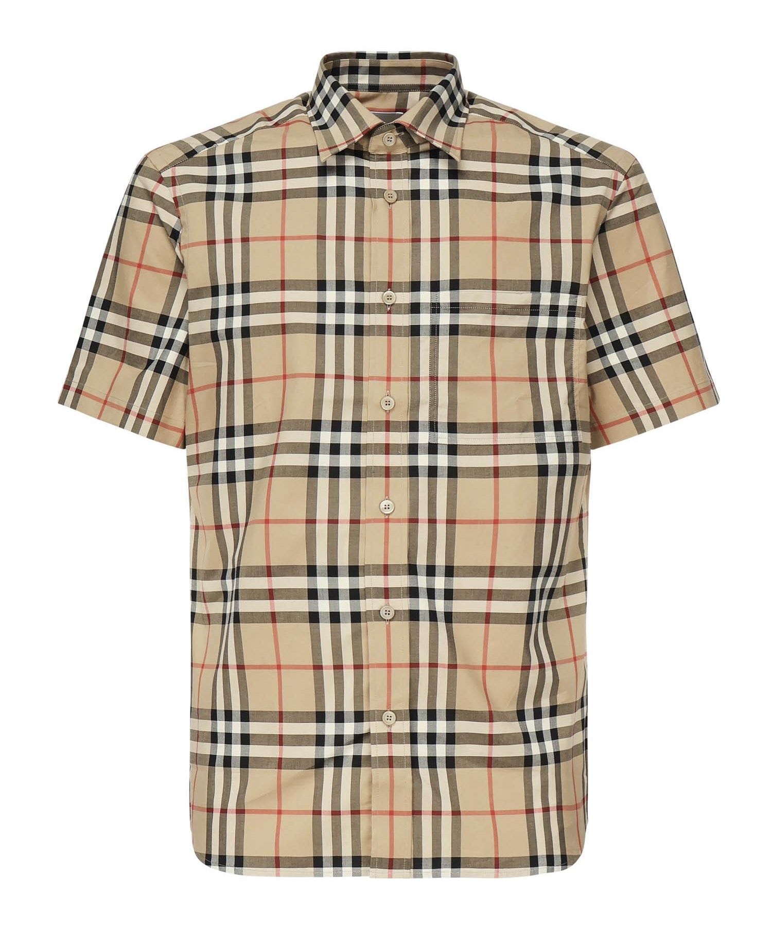 Camicia Check in cotone 8079587 A7028 BURBERRY 