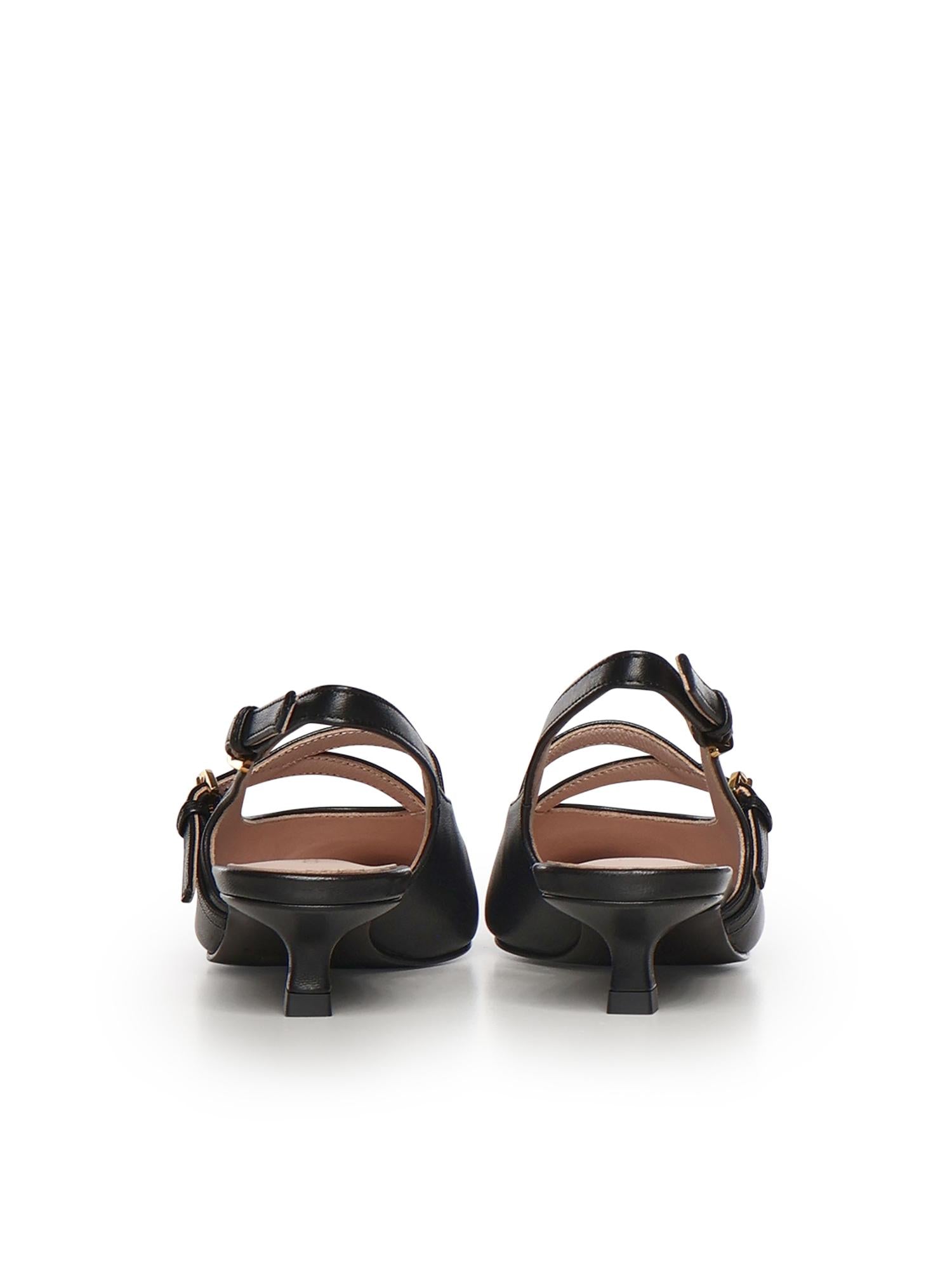 Slingback Ginko in pelle E4U0R210201 001 COCCINELLE 