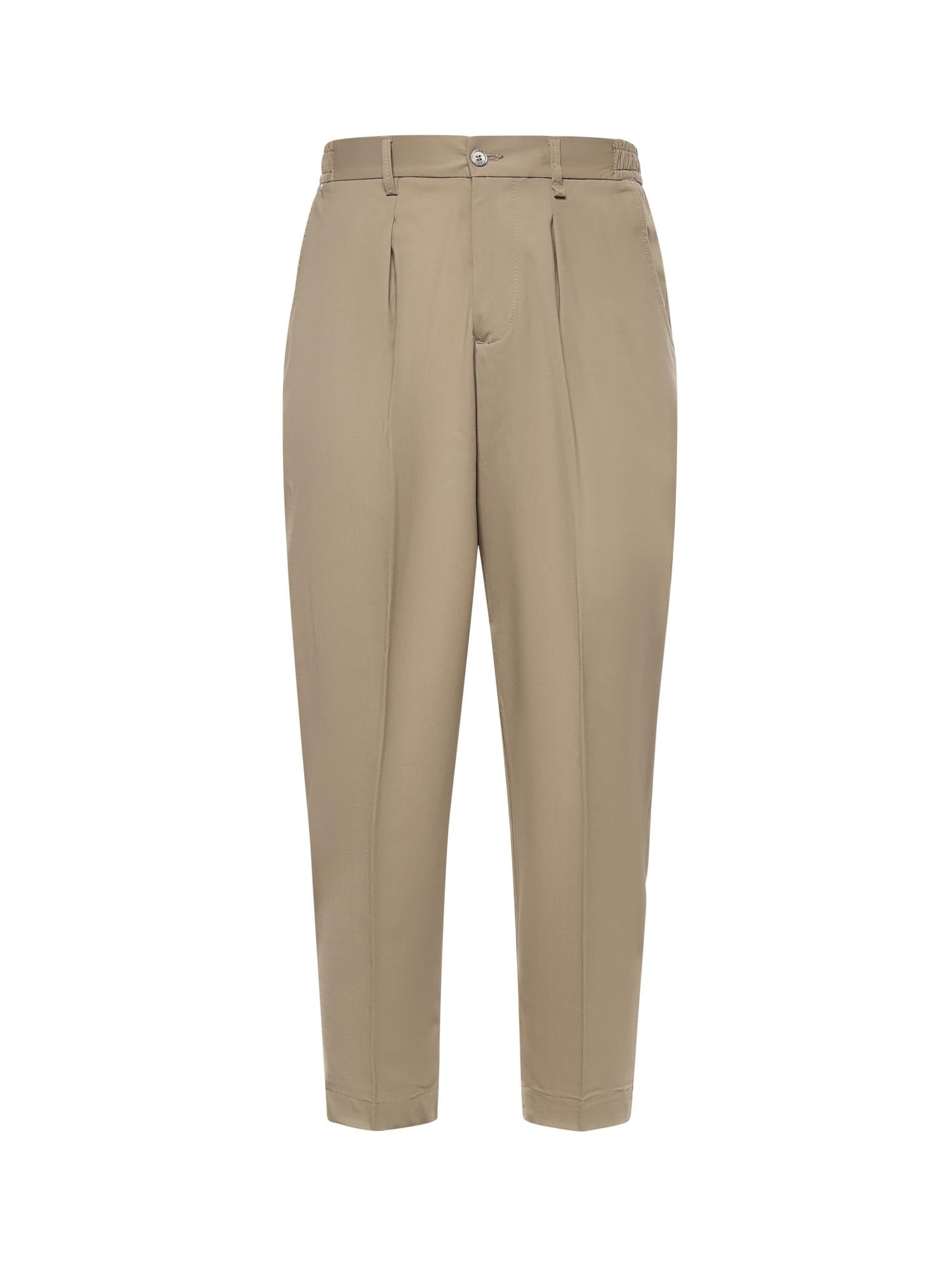 Pantalone Korb in misto lana KORB SABBIA GIULIANO GALIANO 