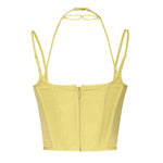 Top bustier senza maniche 104851 A2DLT52 PINKO 