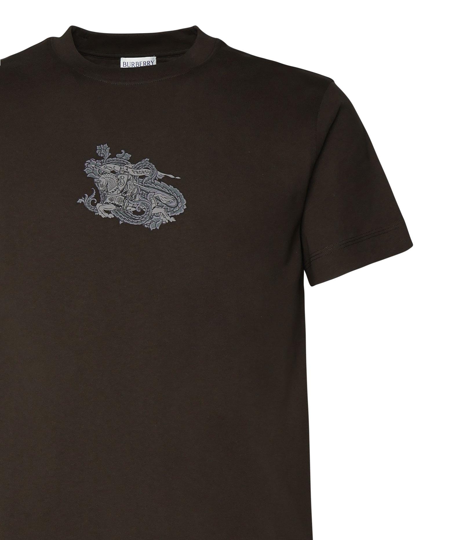 T-shirt in cotone 8097878 C1423 BURBERRY 