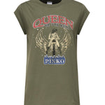 T-shirt con stampa 104603 A2DAV49 PINKO 