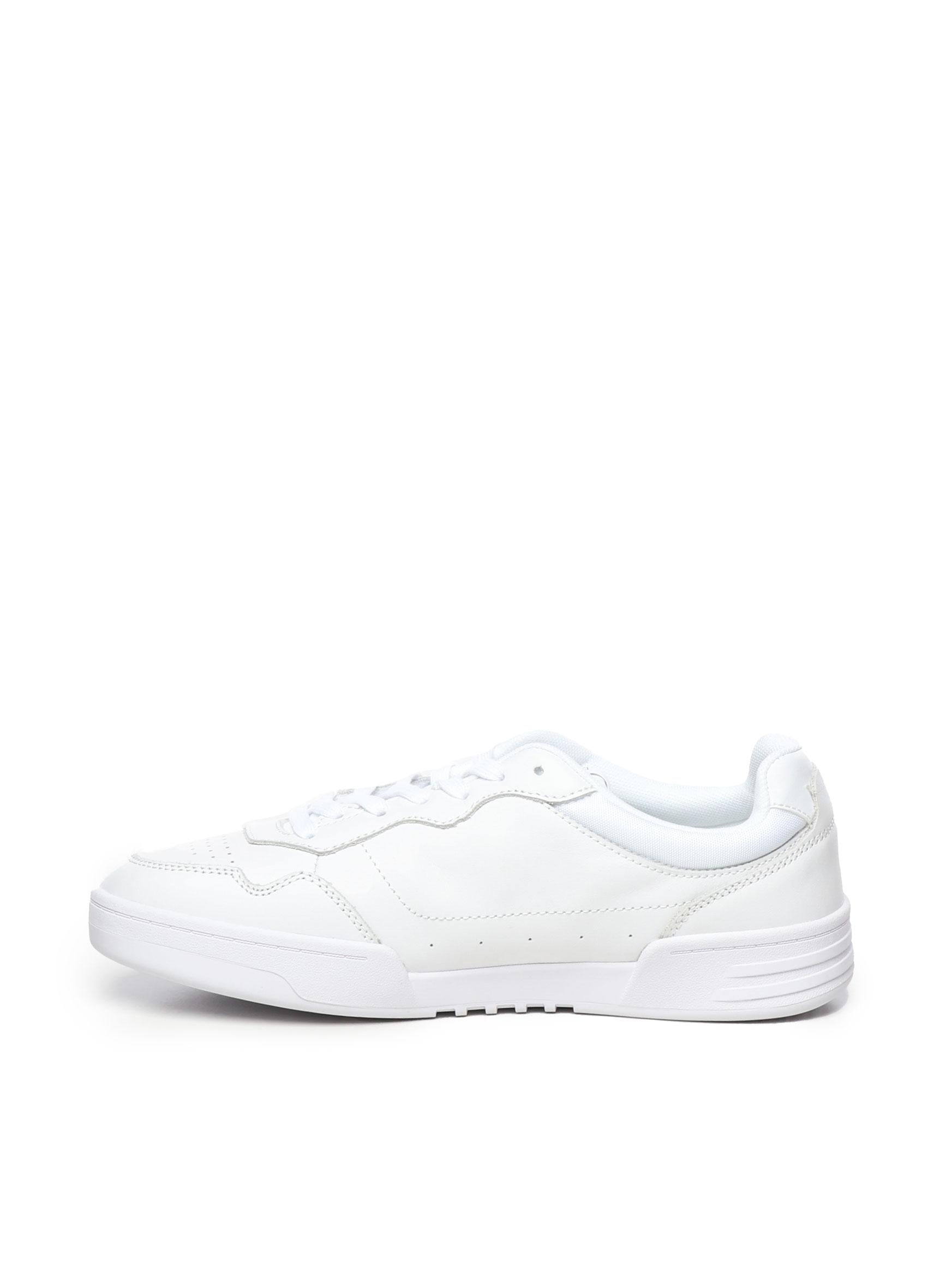 Sneakers in pelle con logo EM0EM01443 YBR TOMMY HILFIGER 