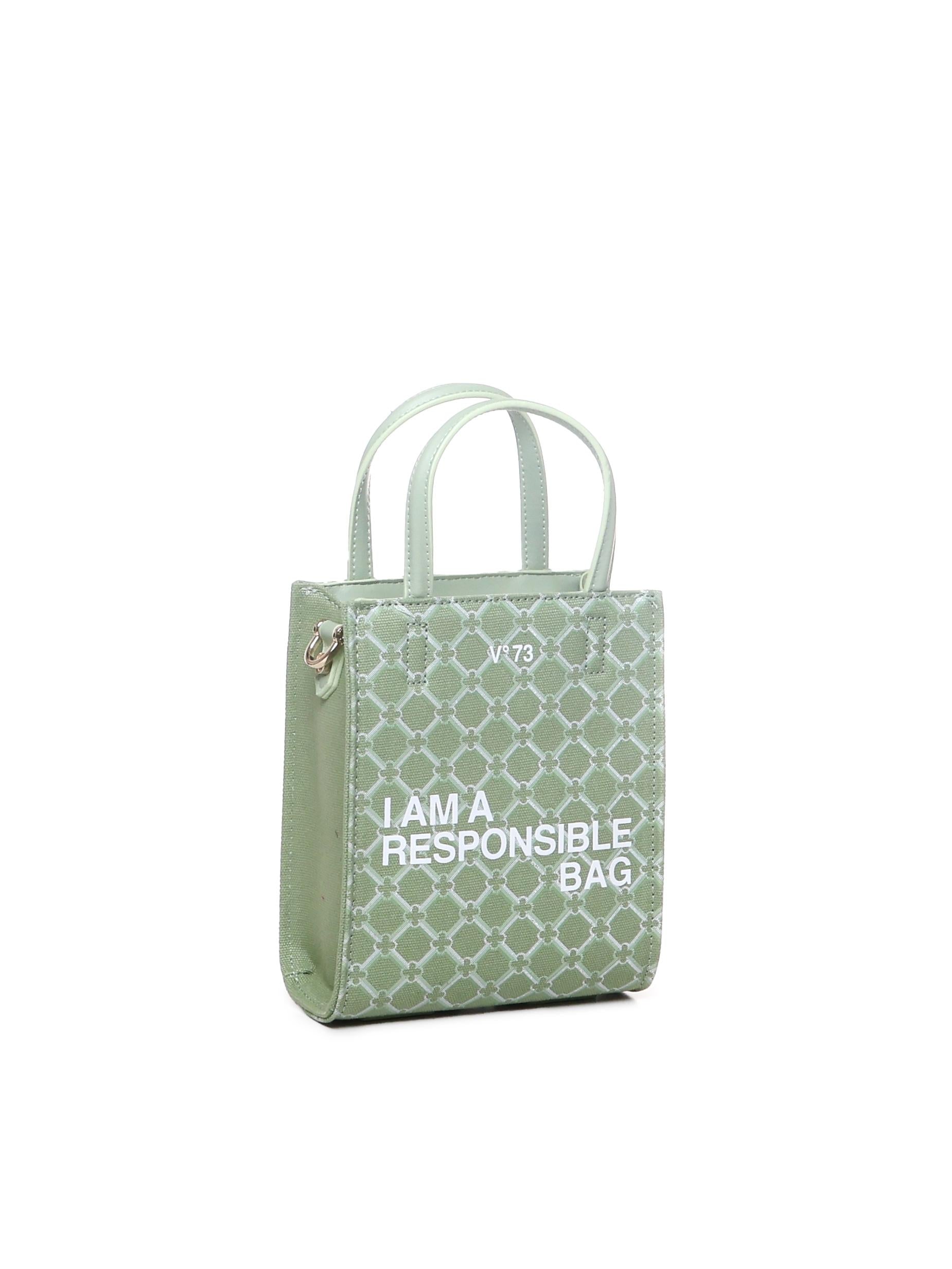 Shopping bag Responsibility 73BS7Q903 RESPONSIBILITY LOGOSALVIA V° 73 