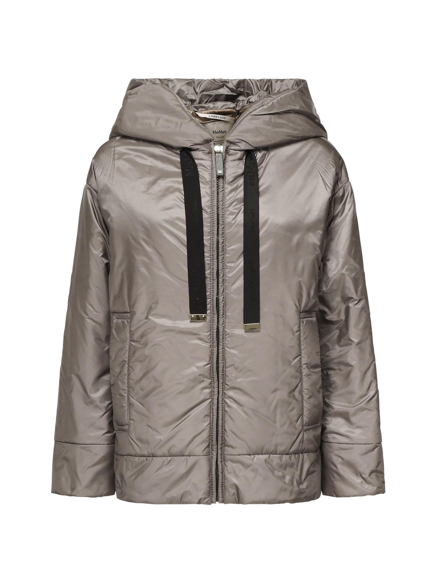 Giacca imbottita in tela antigoccia 2529486104600 024 MAX MARA THE CUBE 
