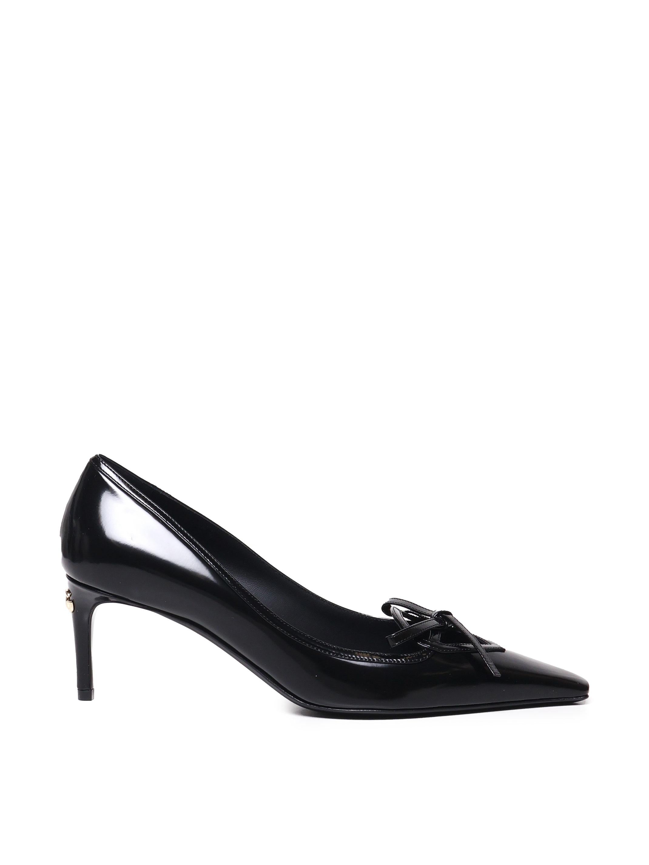 Décolleté in pelle di vitello lucida CD1855 A103780999 DOLCE & GABBANA 