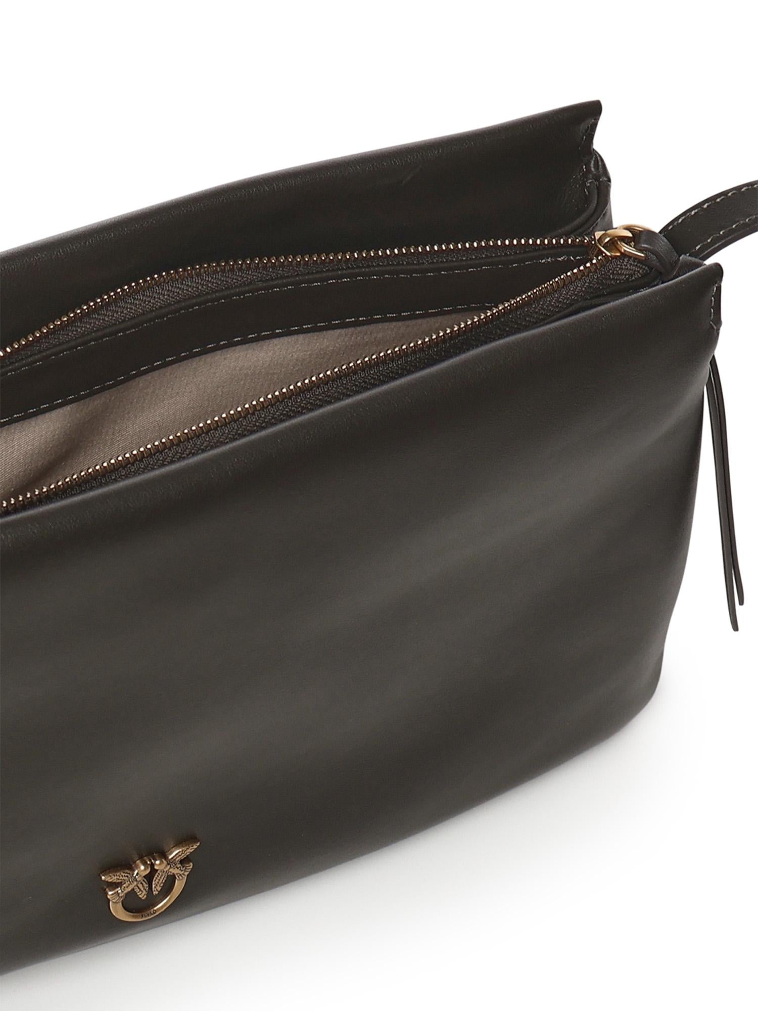 Borsa One, Two, Three Bag in pelle 105161 A0QOK35Q PINKO 