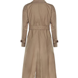 Trench lungo in twill di cotone 2529026034600 001 MAX MARA THE CUBE 