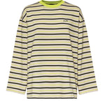 Maglia a righe con ricamo 107728 A3MLCVT PINKO 