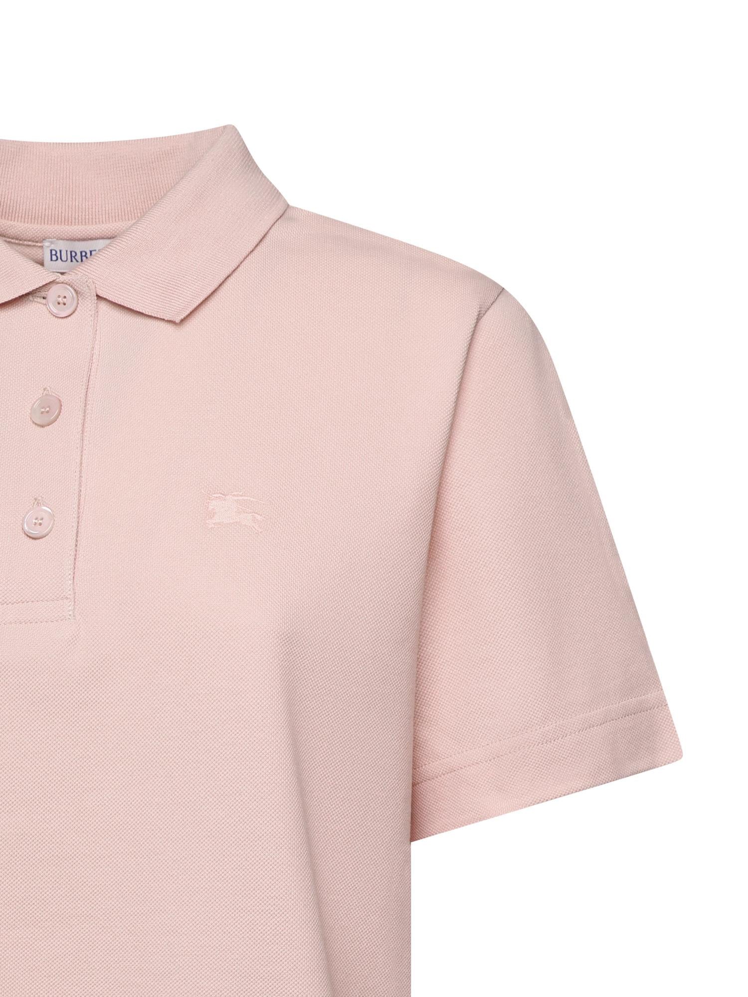 Polo in cotone con logo 8118960 C5901 BURBERRY 