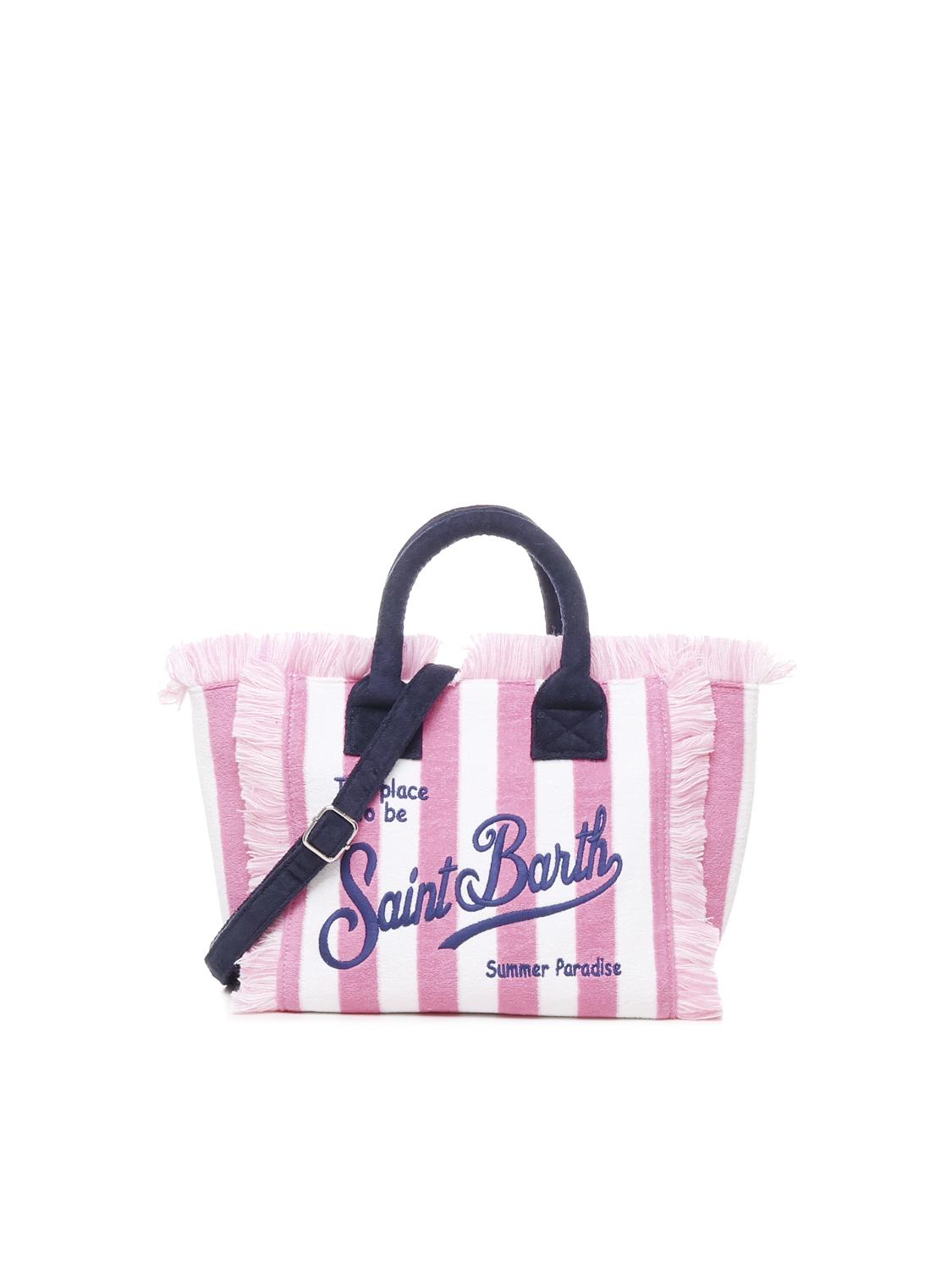 Borsa Colette con manici e tracolla COLETTE SPONGE -01384F MC2 SAINT BARTH 
