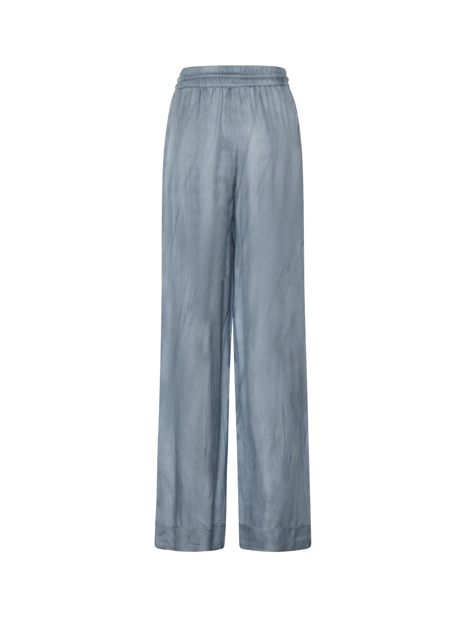 Pantaloni fluidi con stampa gioiello 106210 A37NF15 PINKO 