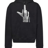 Felpa con stampa in cotone NCW25216 009 IH NOM UH NIT 