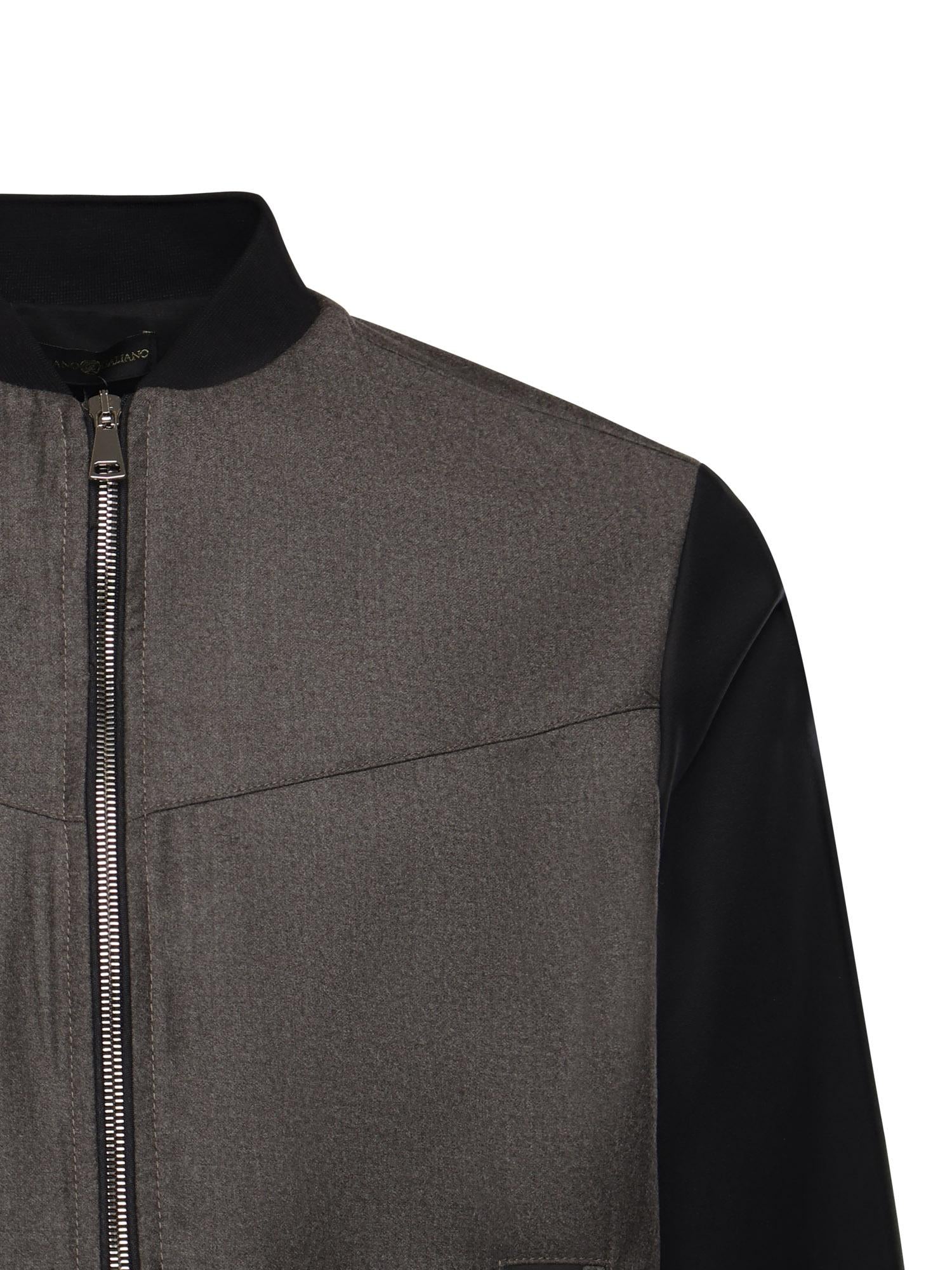 Giacca bomber Steve in lana STEVE MORO/NERO GIULIANO GALIANO 