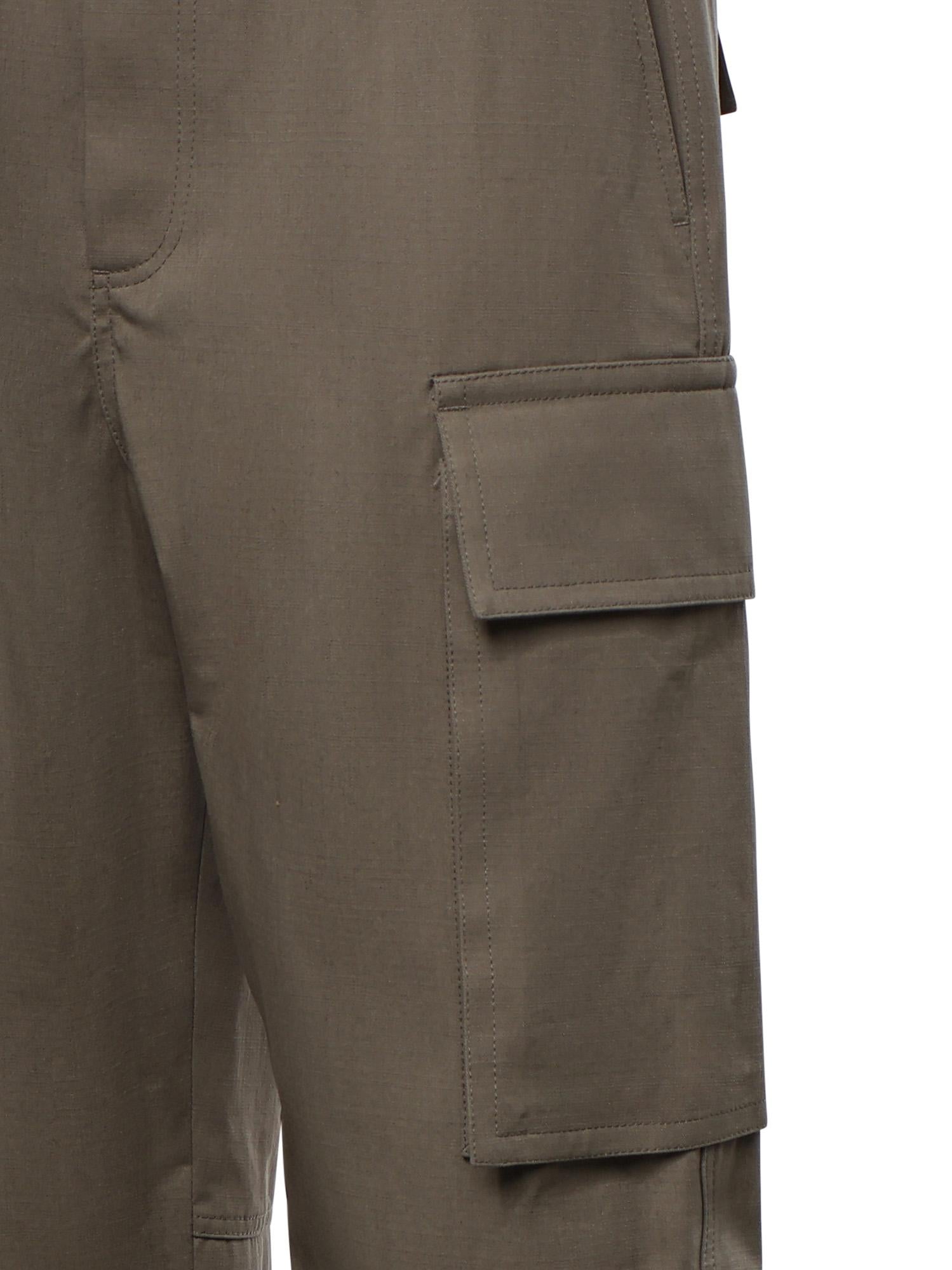 Pantaloni cargo in twill di cotone 830024 V5PB01796 BOTTEGA VENETA 