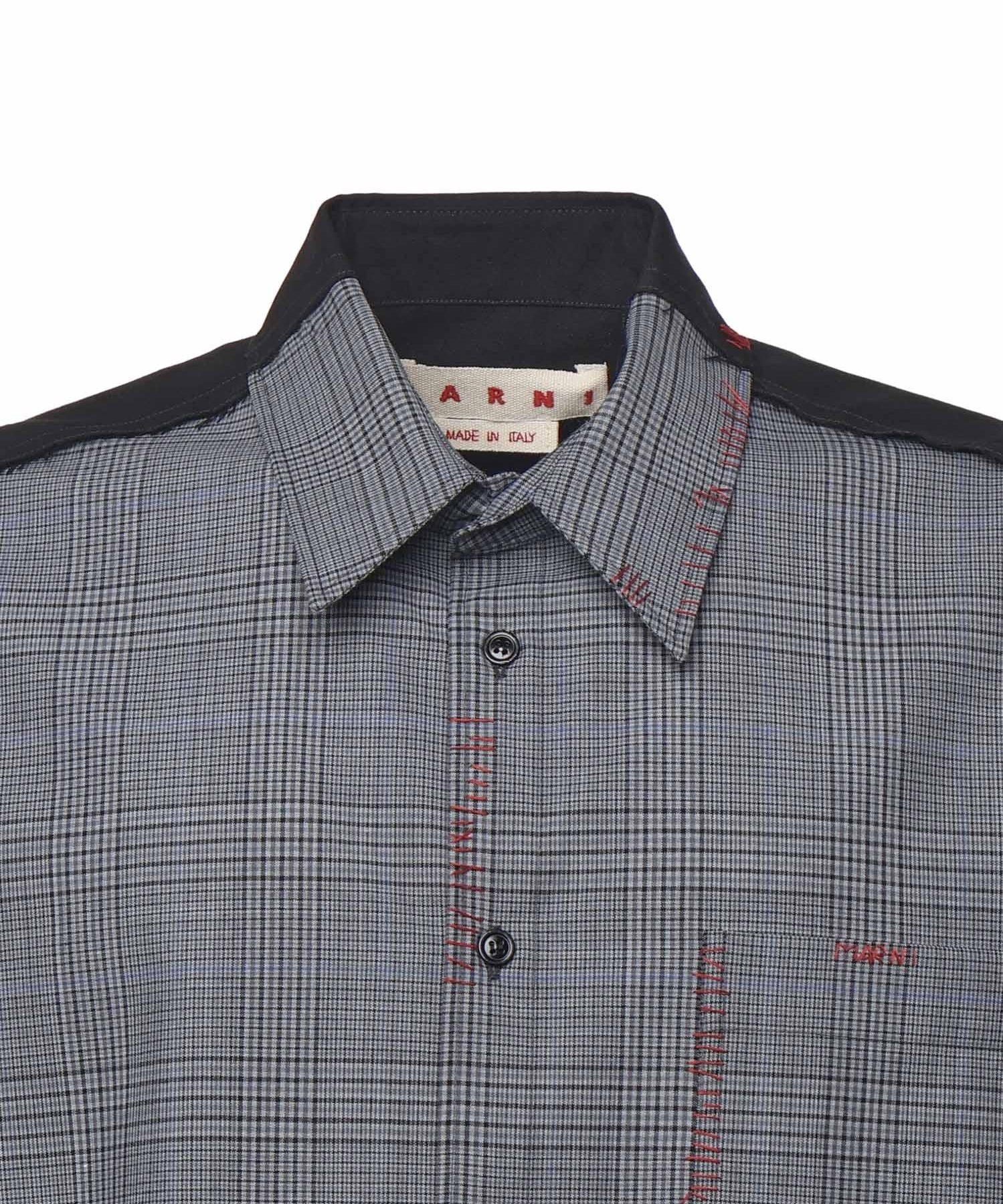 Camicia in fresco lana CUMU0278QS UTP794CHN55 MARNI 