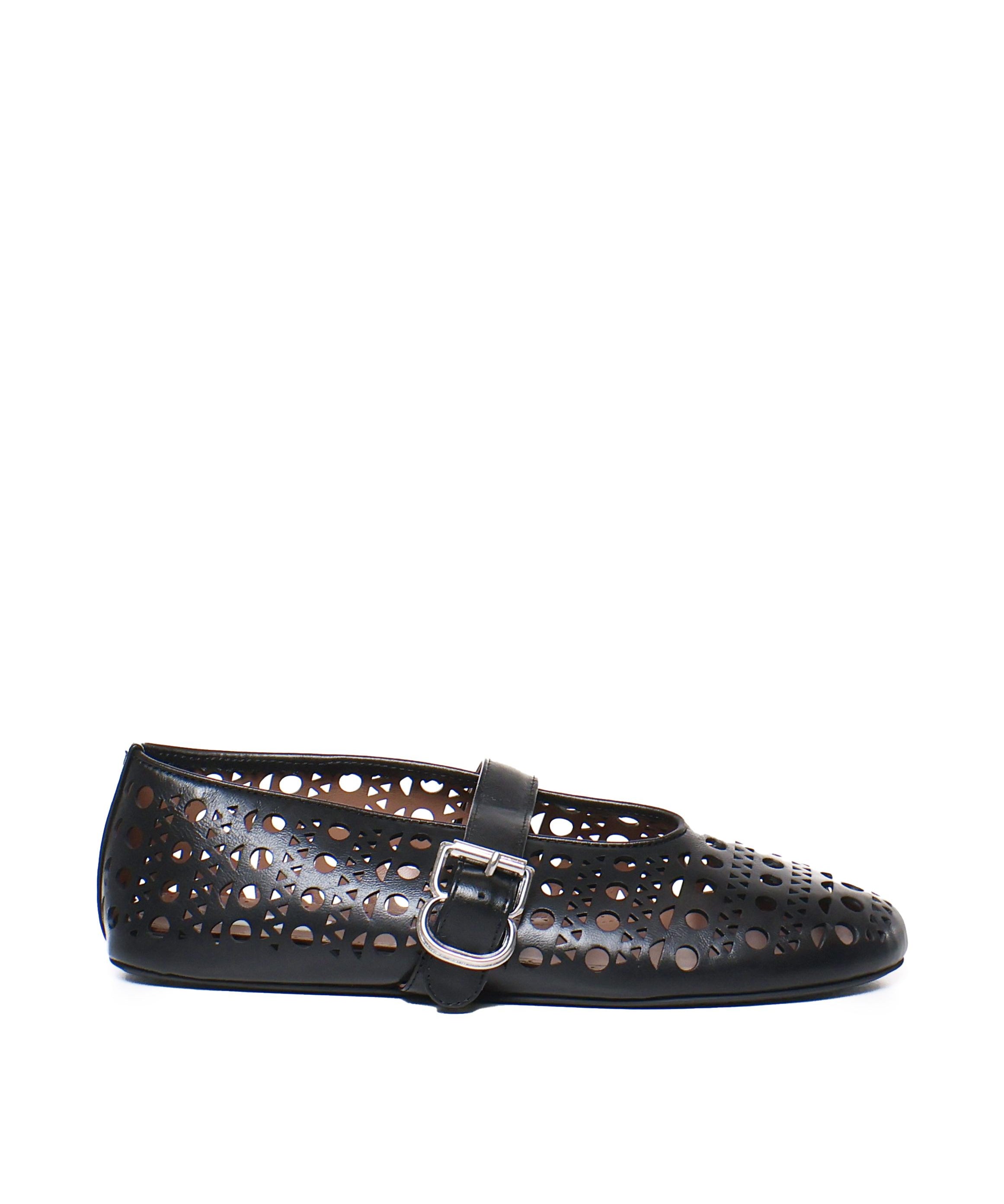 Ballerine in pelle di capra Vienne AA3A029CK216 999 ALAIA 