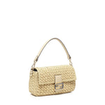 Borsa Baguette in fibra di viscosa crochet 8BR600 AV26F1PIY FENDI 