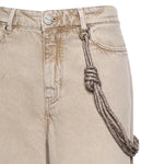 Jeans con corda gioiello 104601 A33RC88 PINKO 