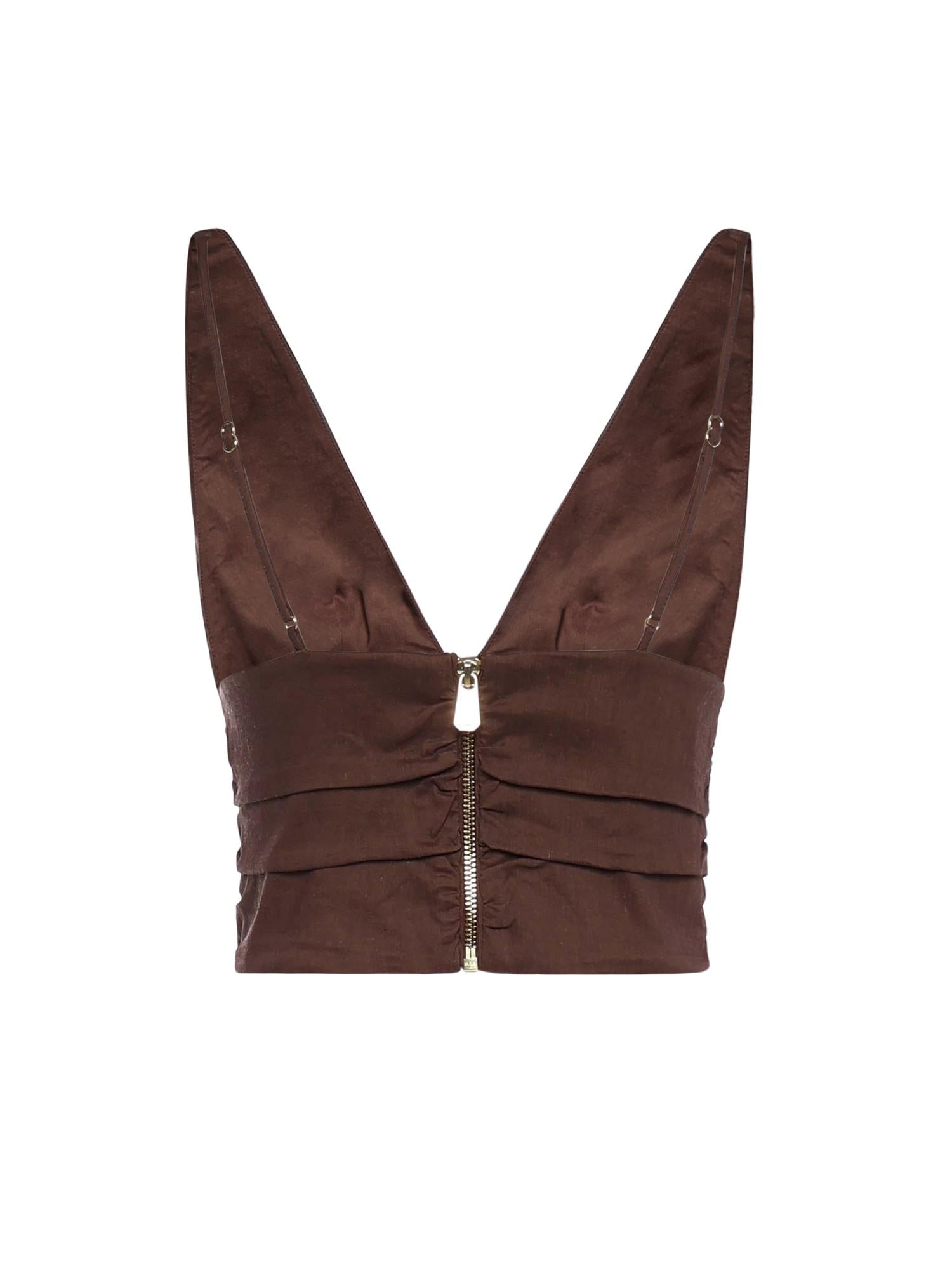 Top Rubye in lino 106567 A34IL78 PINKO 