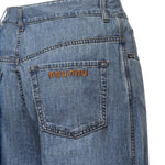 Jeans in chambray con logo GWP394 193KF0013 MIU MIU 