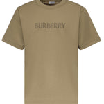 T-shirt in cotone con logo 8123423 C5120 BURBERRY 