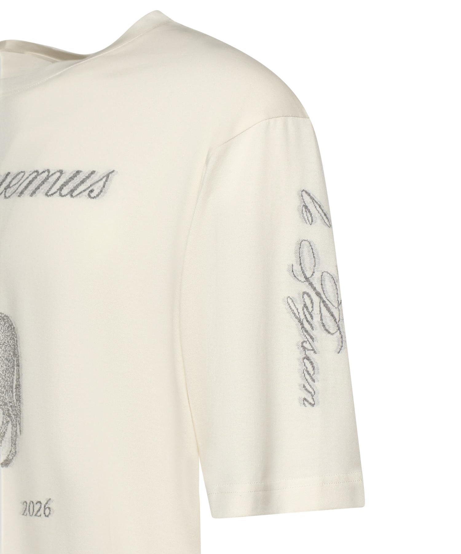 T-shirt Âne in jersey di cotone TSM00625AJ00266 1NW JACQUEMUS 