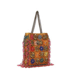 Mini bag con perline 5391869999 MULTICOLOR KURT GEIGER 