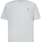 T-shirt in cotone con logo<BR/><BR/> L1S152100013 S0305V0041 STONE ISLAND 