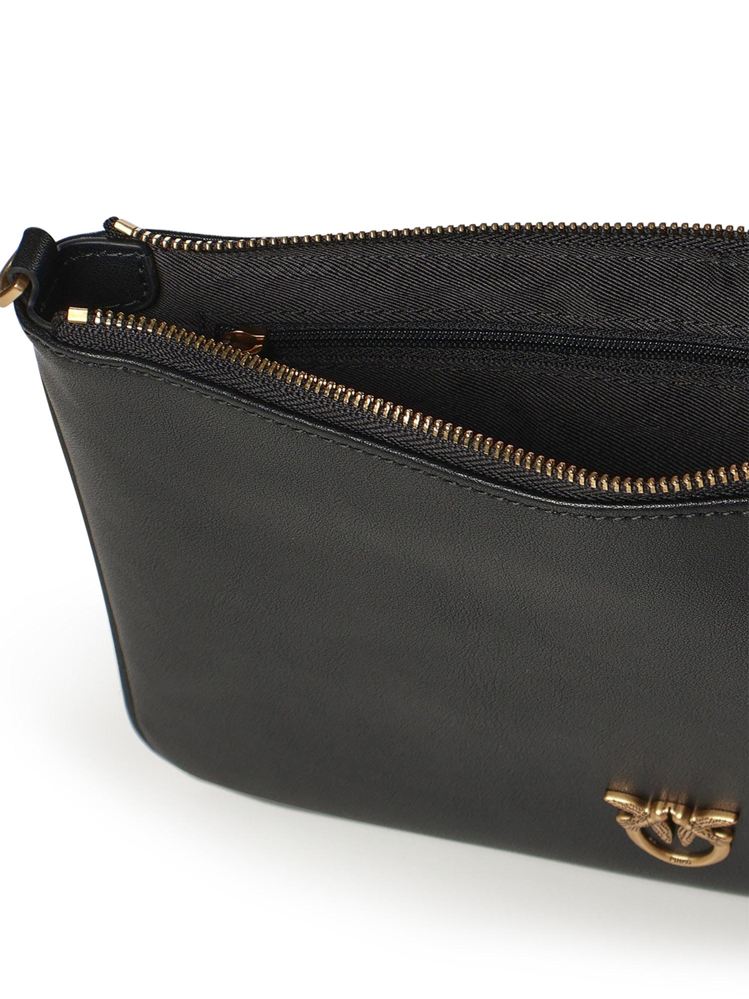 Borsa media a spalla Flat Love Bag Simply 100455 A0F1Z99Q PINKO 