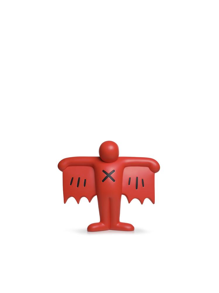 Flying devil Keith Haring versione rossa DEVIL -RED MEDICOM TOY 