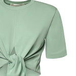 T-shirt cropped in cotone 26SSNTP-0002 MENTA NINEMINUTES 