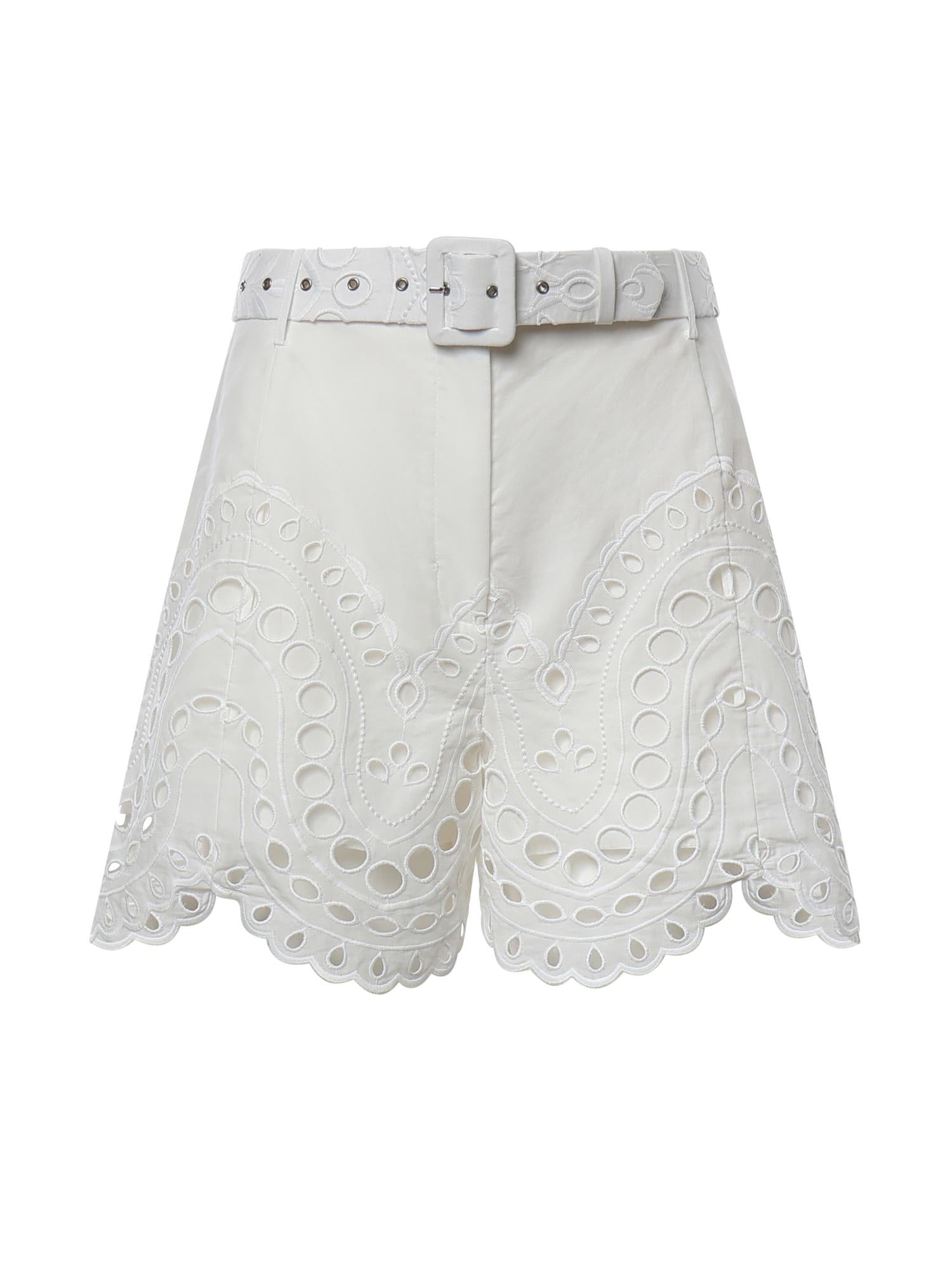 Short Dune in cotone 263500 WHITE CHARO RUIZ 