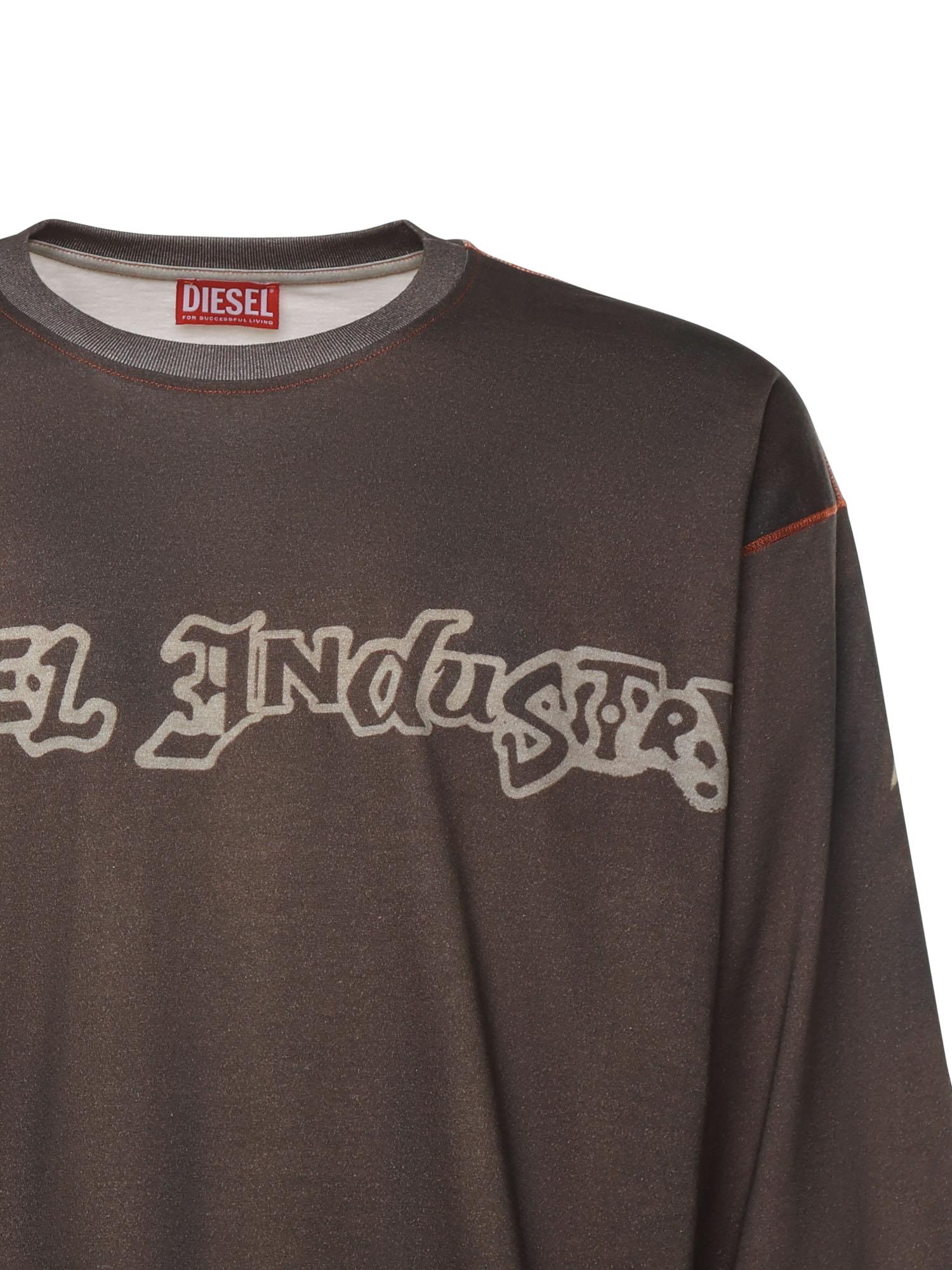 Felpa con stampa graffiti A21621 0BKBY5ENA DIESEL 