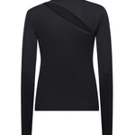 Maglia con dettaglio cut-out 106085 A308Z99 PINKO 