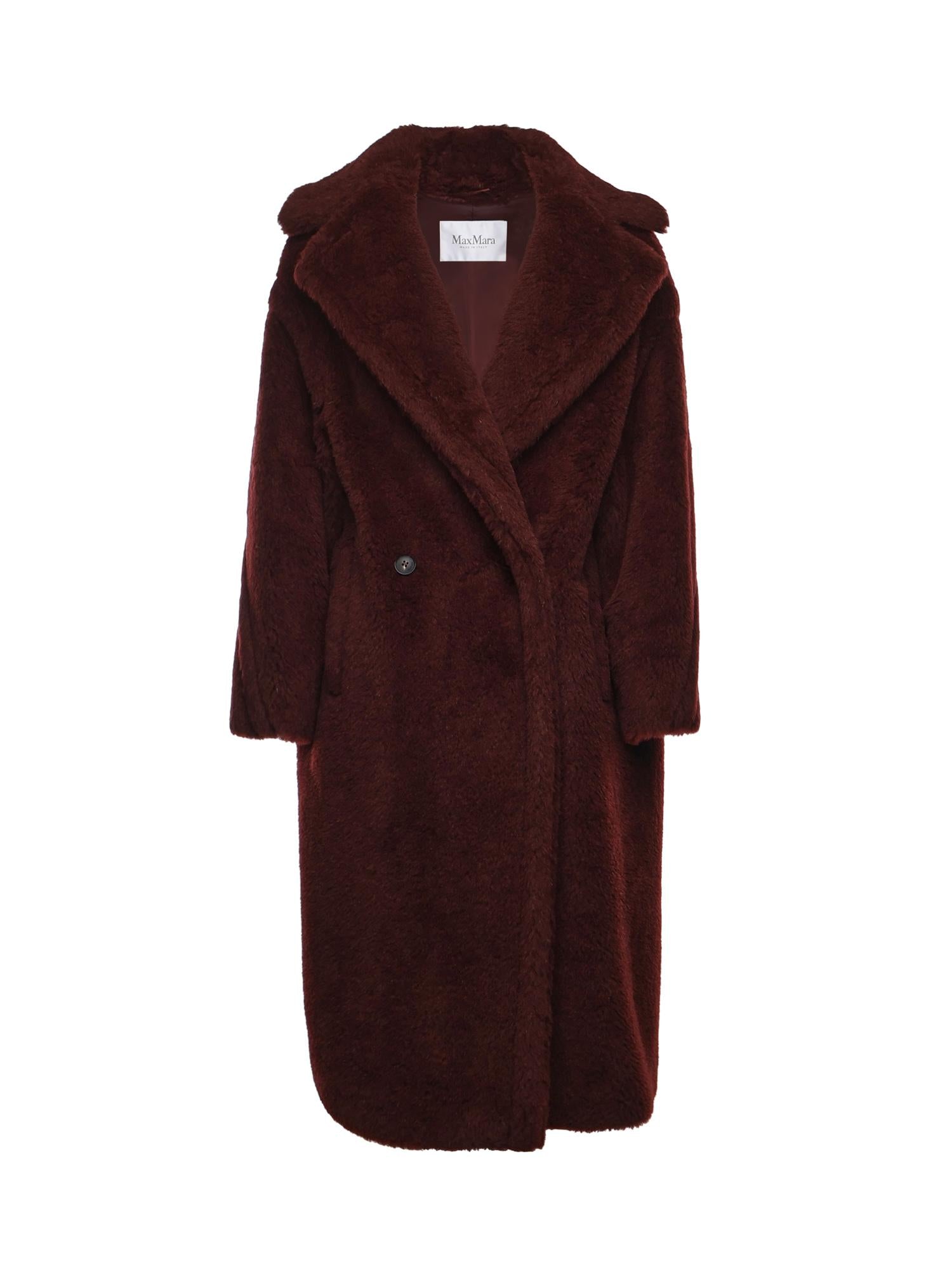 Teddy Bear Icon Coat in alpaca e lana<BR/> 2521016052600 019 MAX MARA 