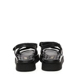 Sandalo flat Thea Twist<BR/><BR/> A55305 NERO CARMENS 