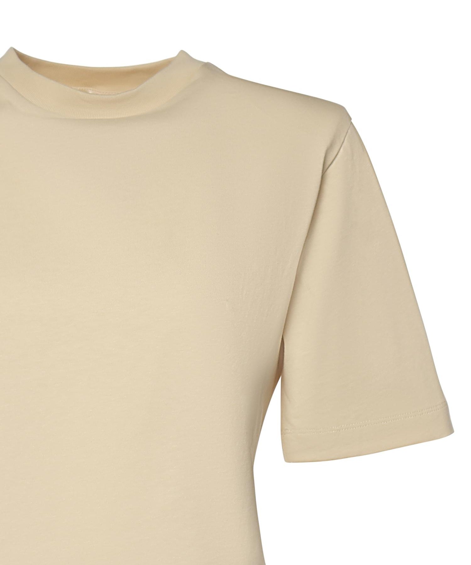 T-shirt cropped in jersey di cotone 26SSNTP-0001 NOCCIOLA NINEMINUTES 