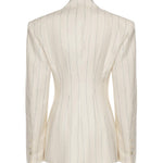 Blazer Ottavia monopetto T193019C TNV136MILK/BLACK THE ANDAMANE 