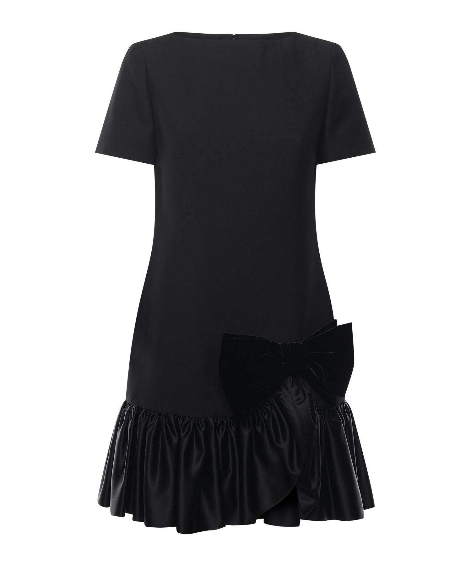 Abito corto in crepe couture 7B0VAGF8 1CF0NO VALENTINO GARAVANI 